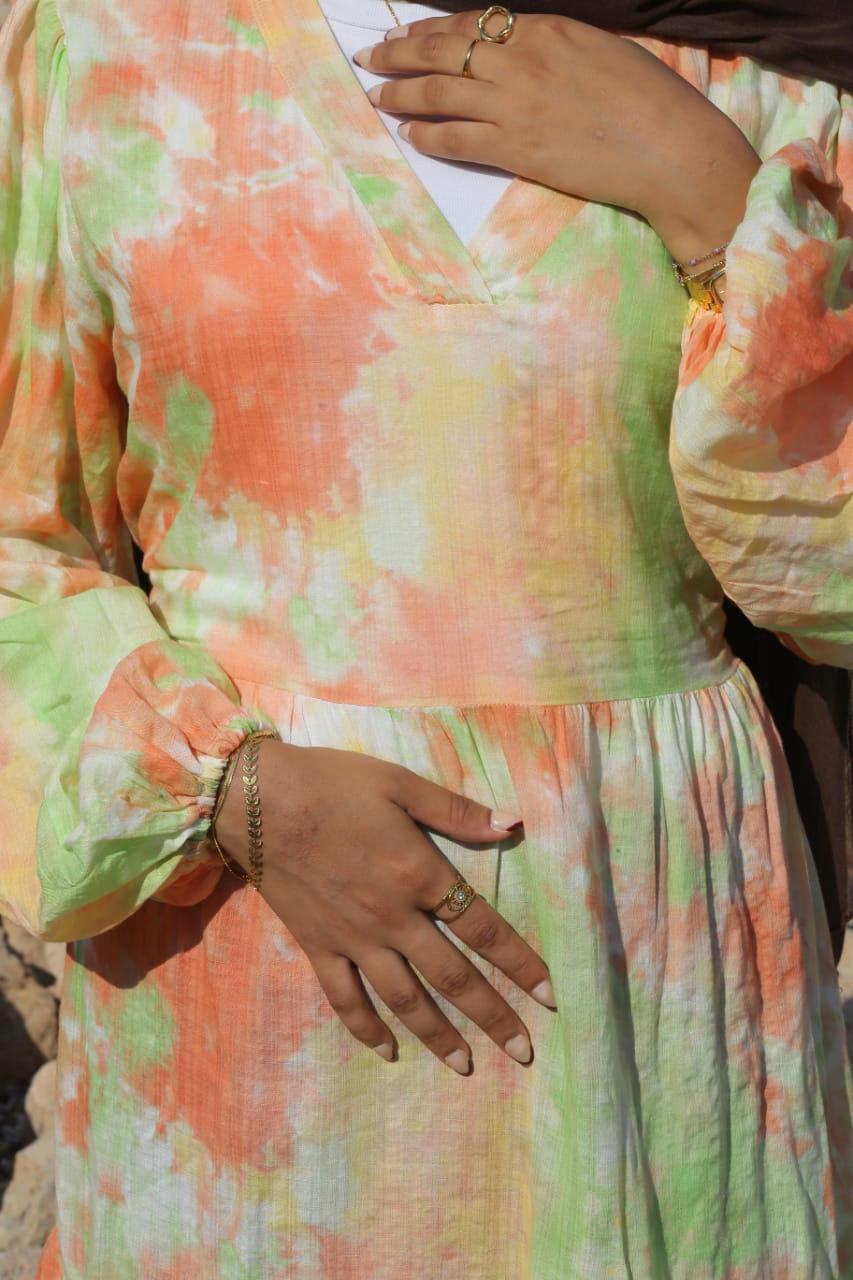Sara Linen Dress