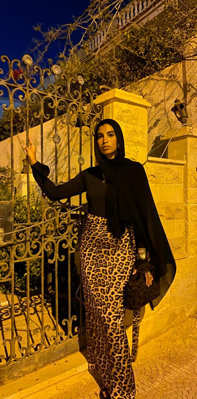 Leopard Wrap Skirt