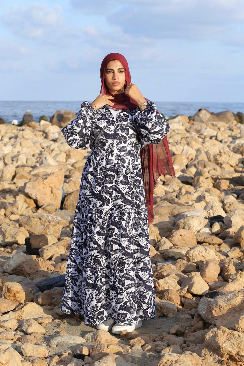Flora Linen Dress